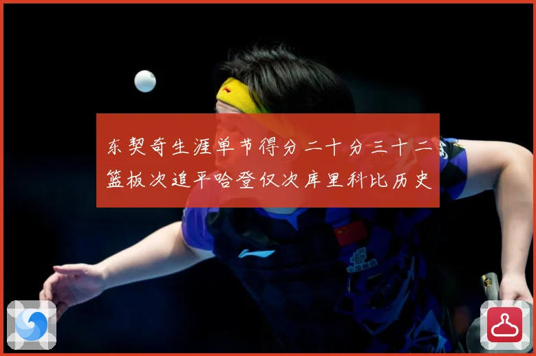 东契奇生涯单节得分二十分三十二篮板次追平哈登仅次库里科比历史赛场复盘：最新赛事动态与深度分析